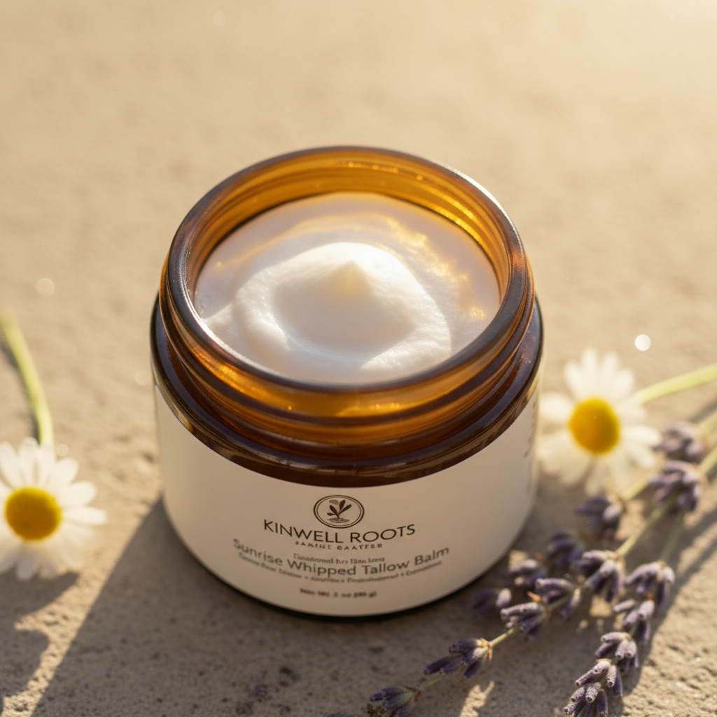 Sunrise Whipped Tallow Balm - Close-Up